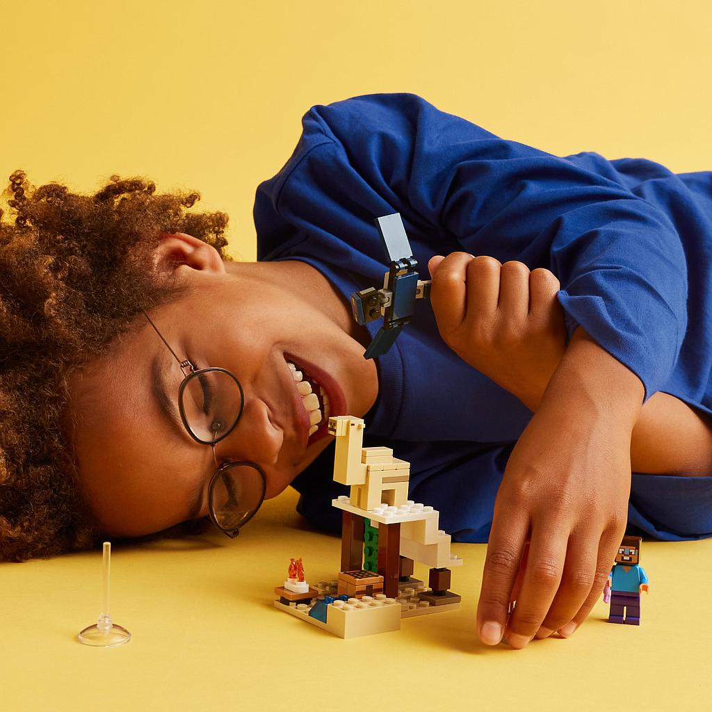 LEGO Minecraft Steve’I kõrbeekspeditsioon