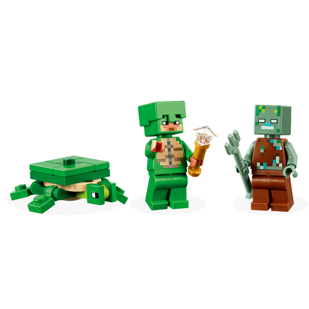 LEGO Minecraft Maja kilpkonnarannas