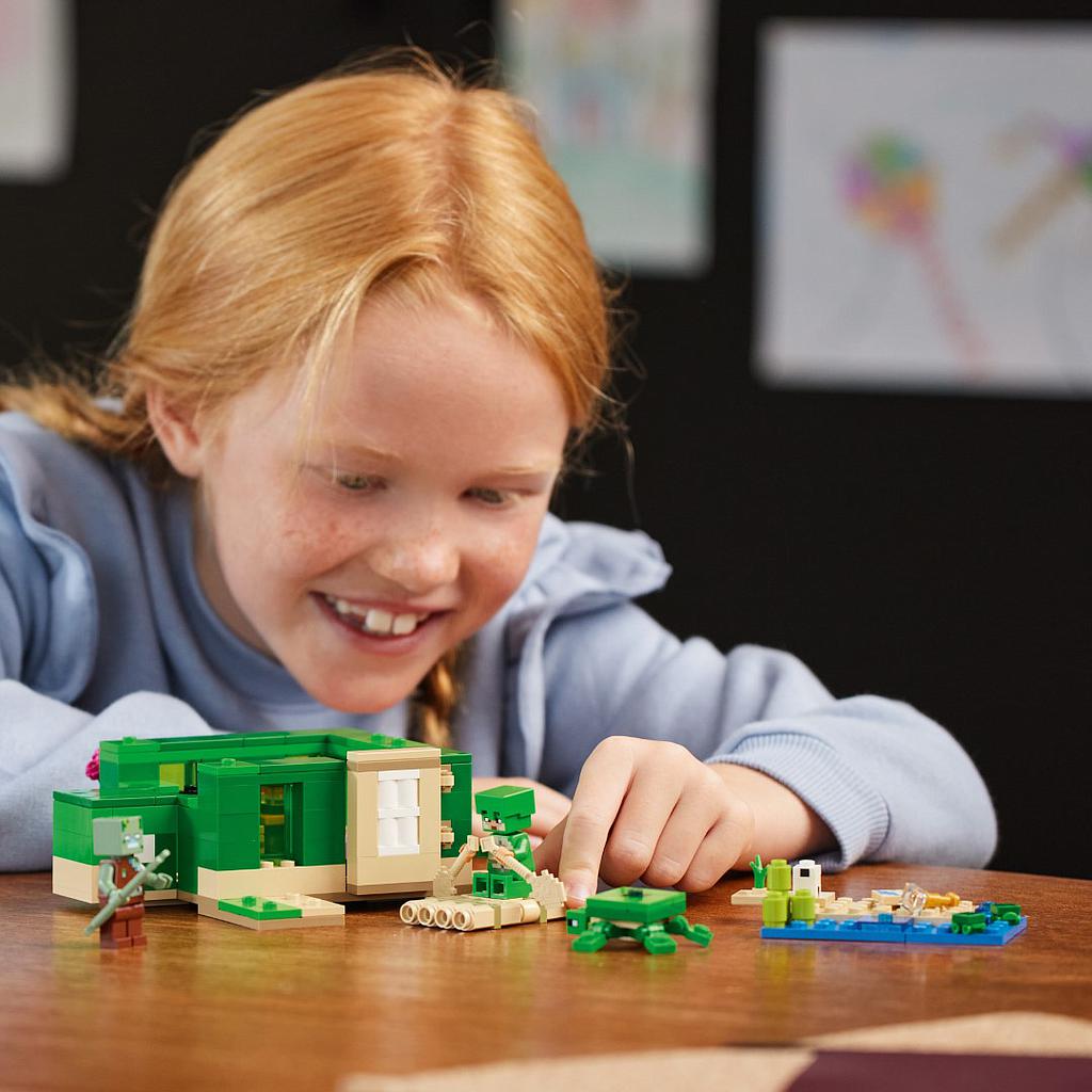 LEGO Minecraft Maja kilpkonnarannas