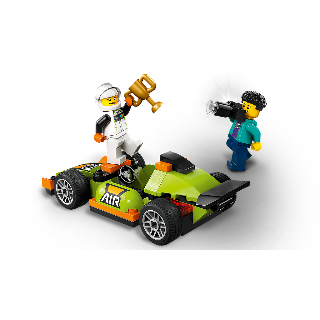 LEGO City Roheline võidusõiduauto