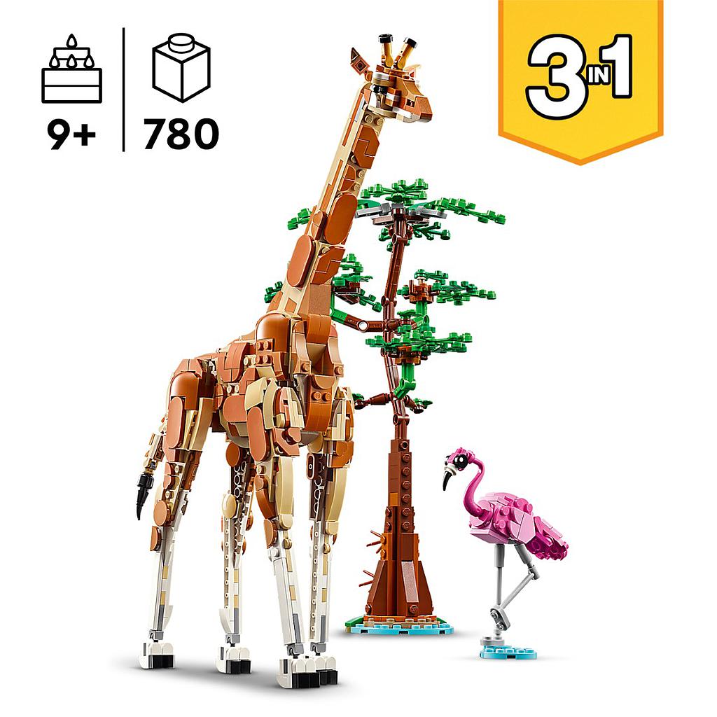 LEGO Creator Metsikud safariloomad