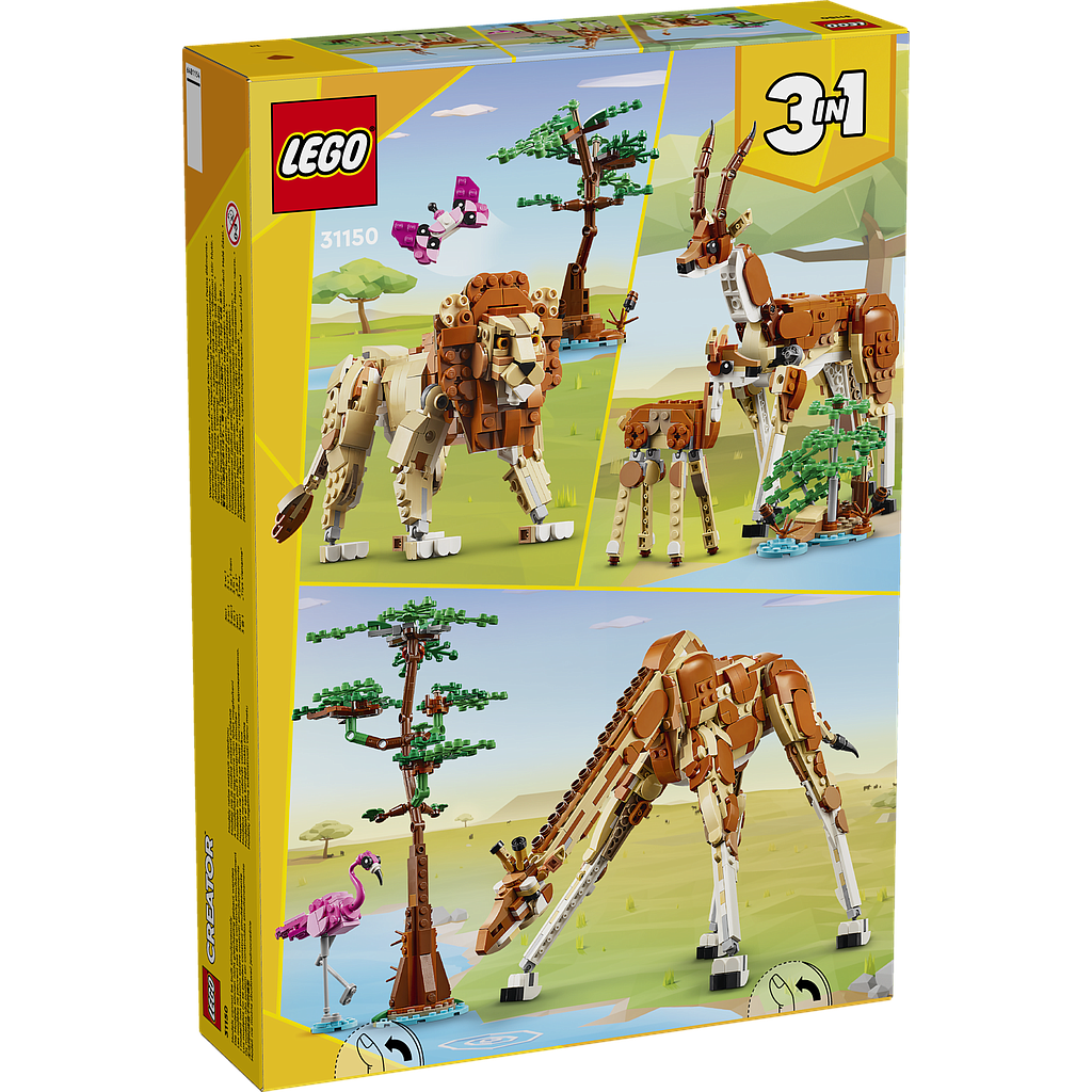 LEGO Creator Metsikud safariloomad
