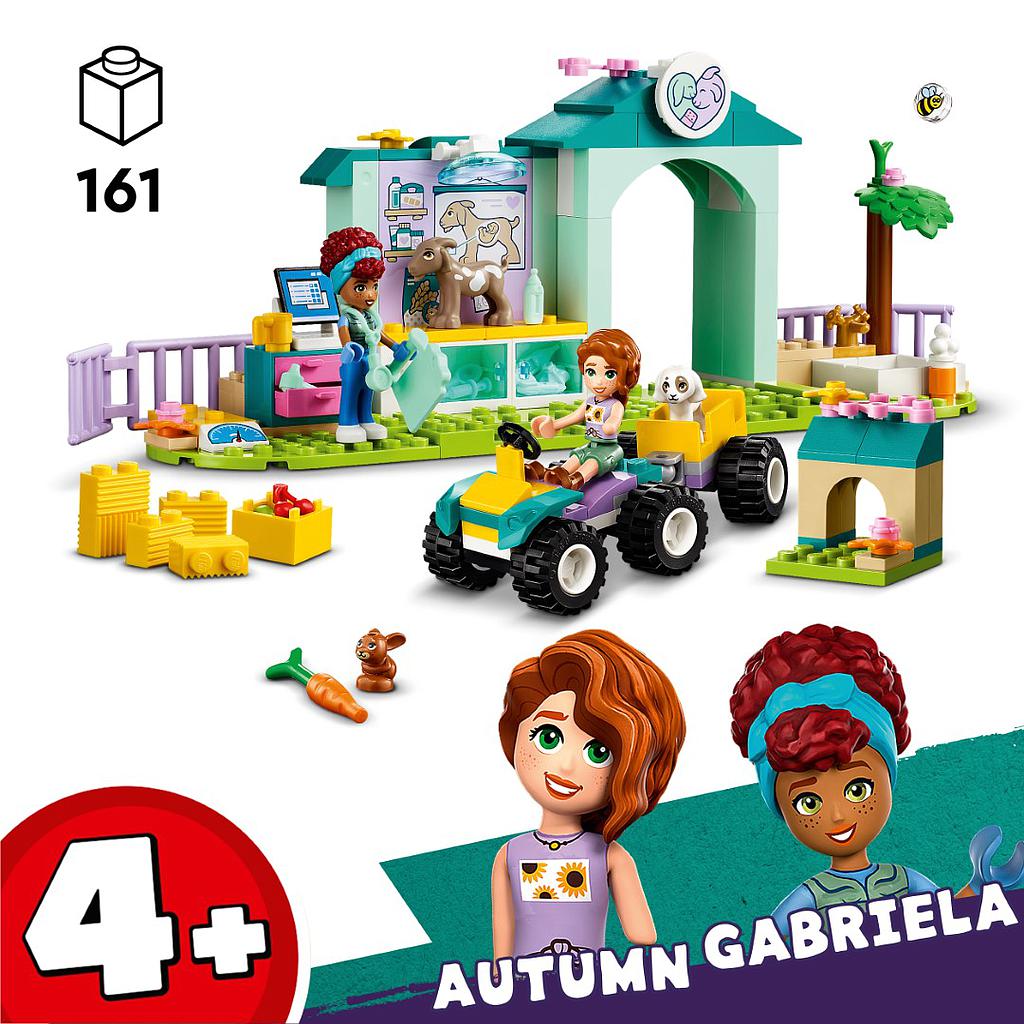 LEGO Friends Farmiloomade loomakliinik