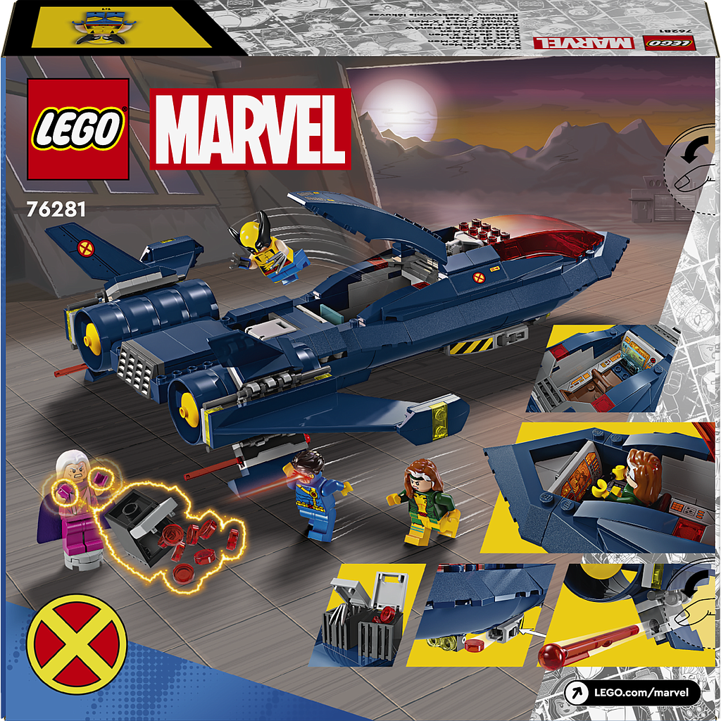 LEGO Super Heroes X-Men X-Jet