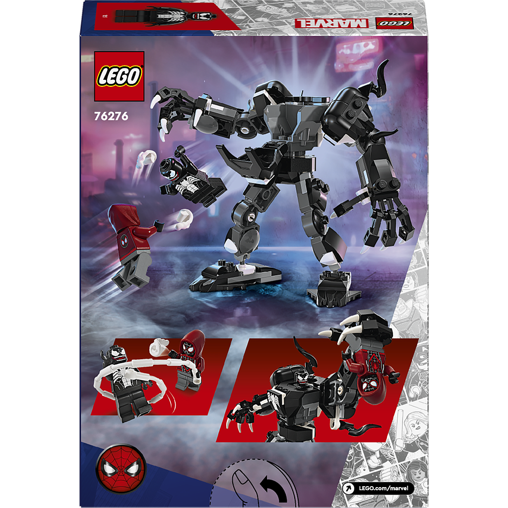 LEGO Super Heroes Venomi robotsoomus vs. Miles Morales