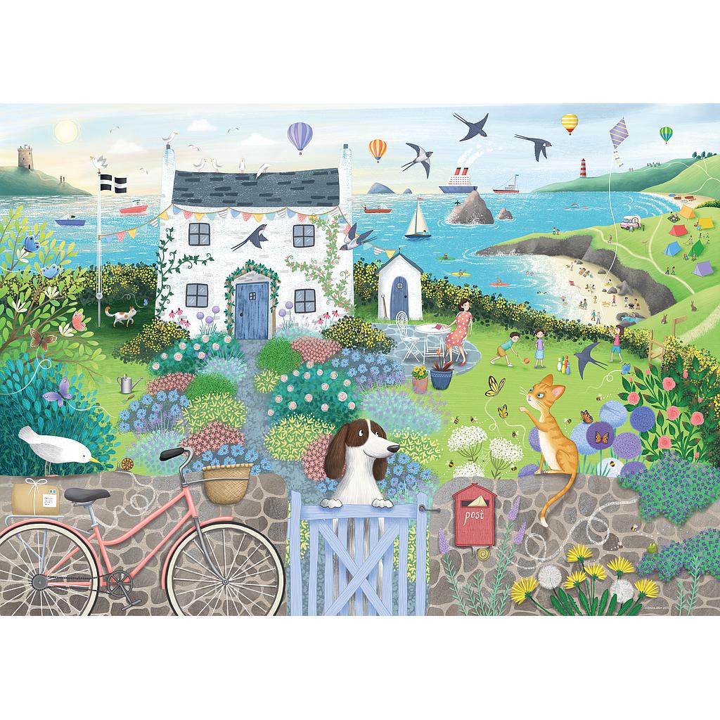 Ravensburger pusle 1000 tk Mereäärne majake