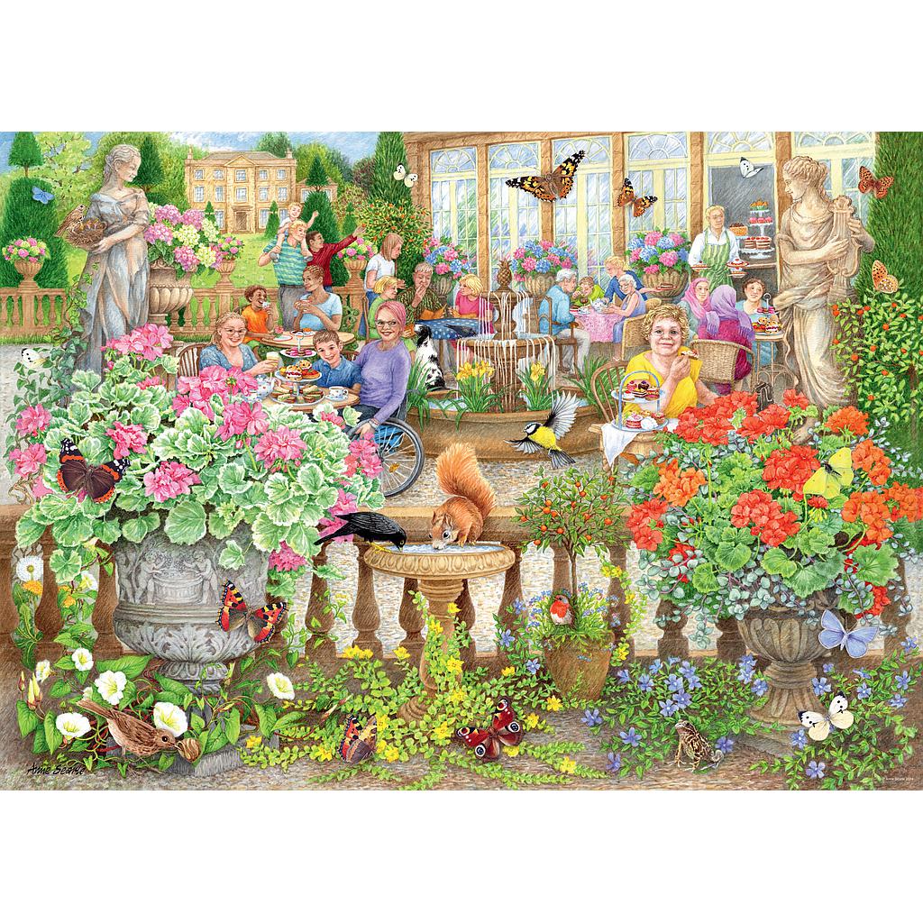Ravensburger pusle 1000 tk Hubane välikohvik