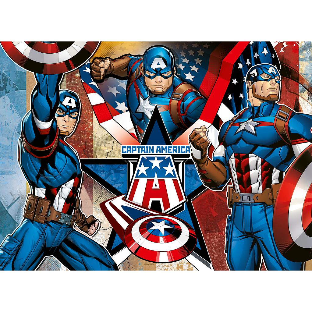 Ravensburger pusle 100 tk Kapten America