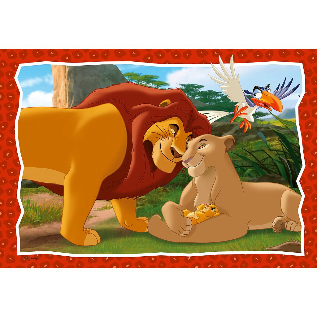 ravensburger_pusle_2x24_tk_lõvikuninga_pere_12001029V_1