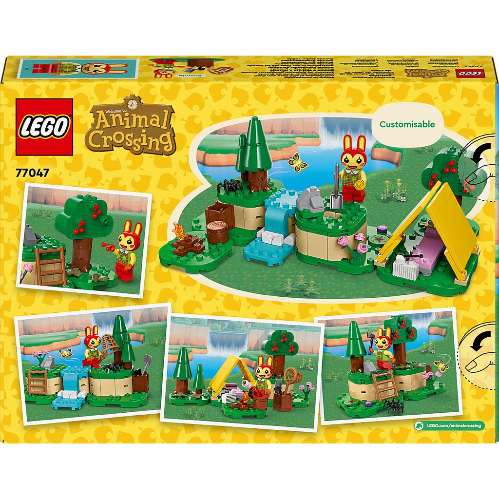 LEGO Animal Crossing Bunnie õuetegevused