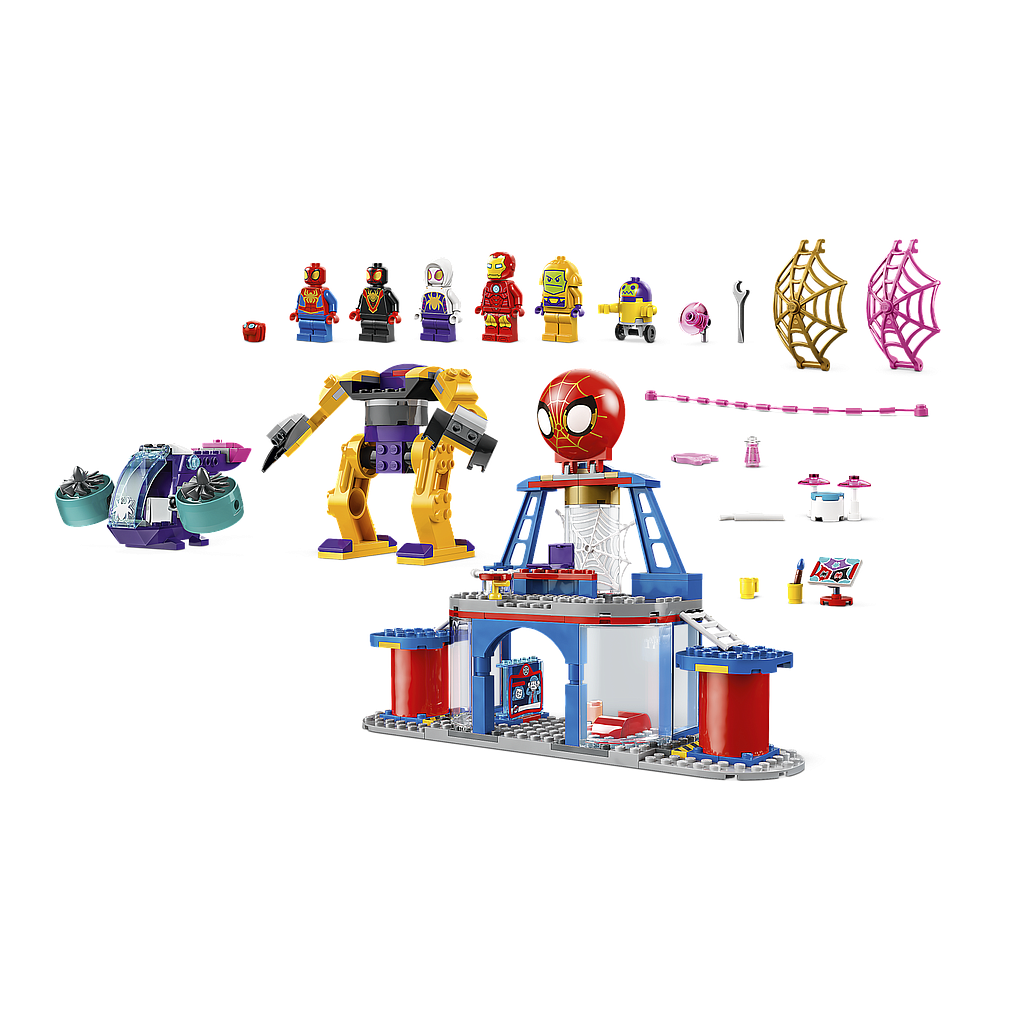 LEGO Spidey Team Spidey Web Spinneri peakorter