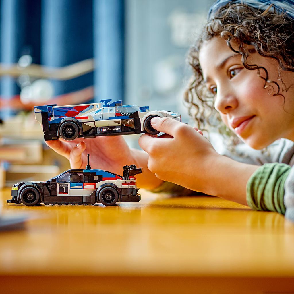 LEGO Speed ​​Champions BMW M4 GT3 & BMW M Hybrid V8 võidusõiduautod