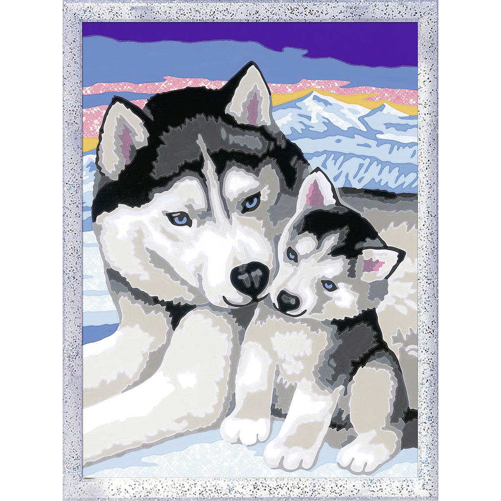 ravensburger_maalimine_numbrite_järgi_husky_musi_284795V_1