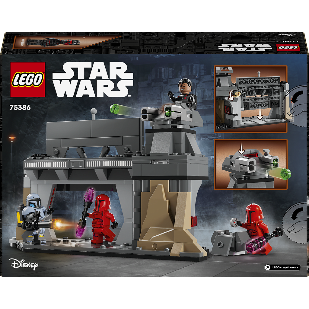 LEGO Star Wars Paz Vizsla Ja Moff Gideoni lahing
