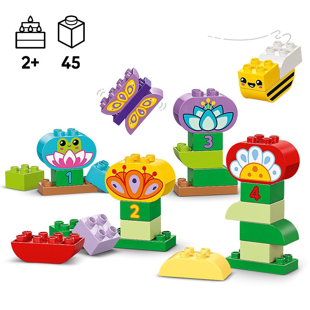 LEGO DUPLO Loominguline aed ja lilled