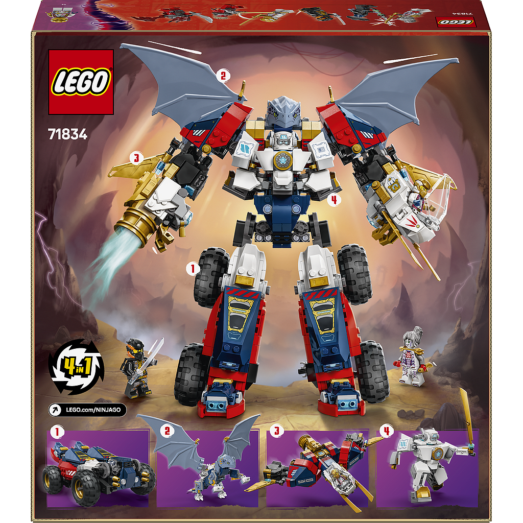 LEGO Ninjago Zane’i Ultra robotikomplekt