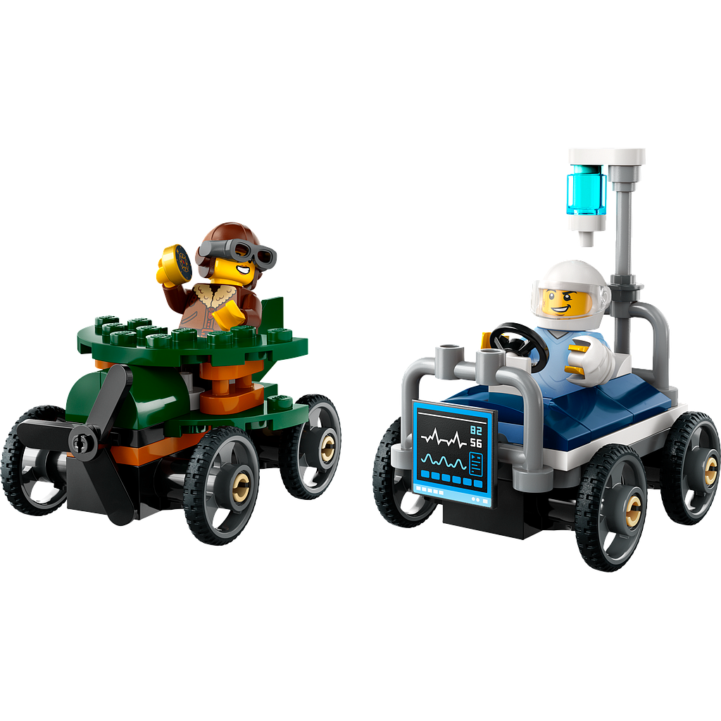 lego_city_lennuk_vs_haiglavoodi_võidusõiduautode_komplekt_60459L_4