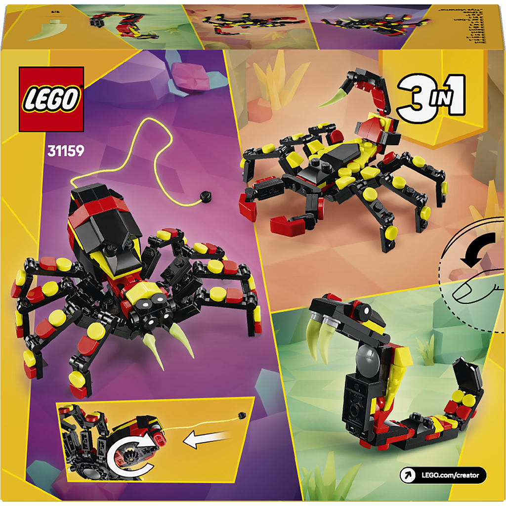 lego_creator_metsloomad:_üllatav_ämblik_31159L_1