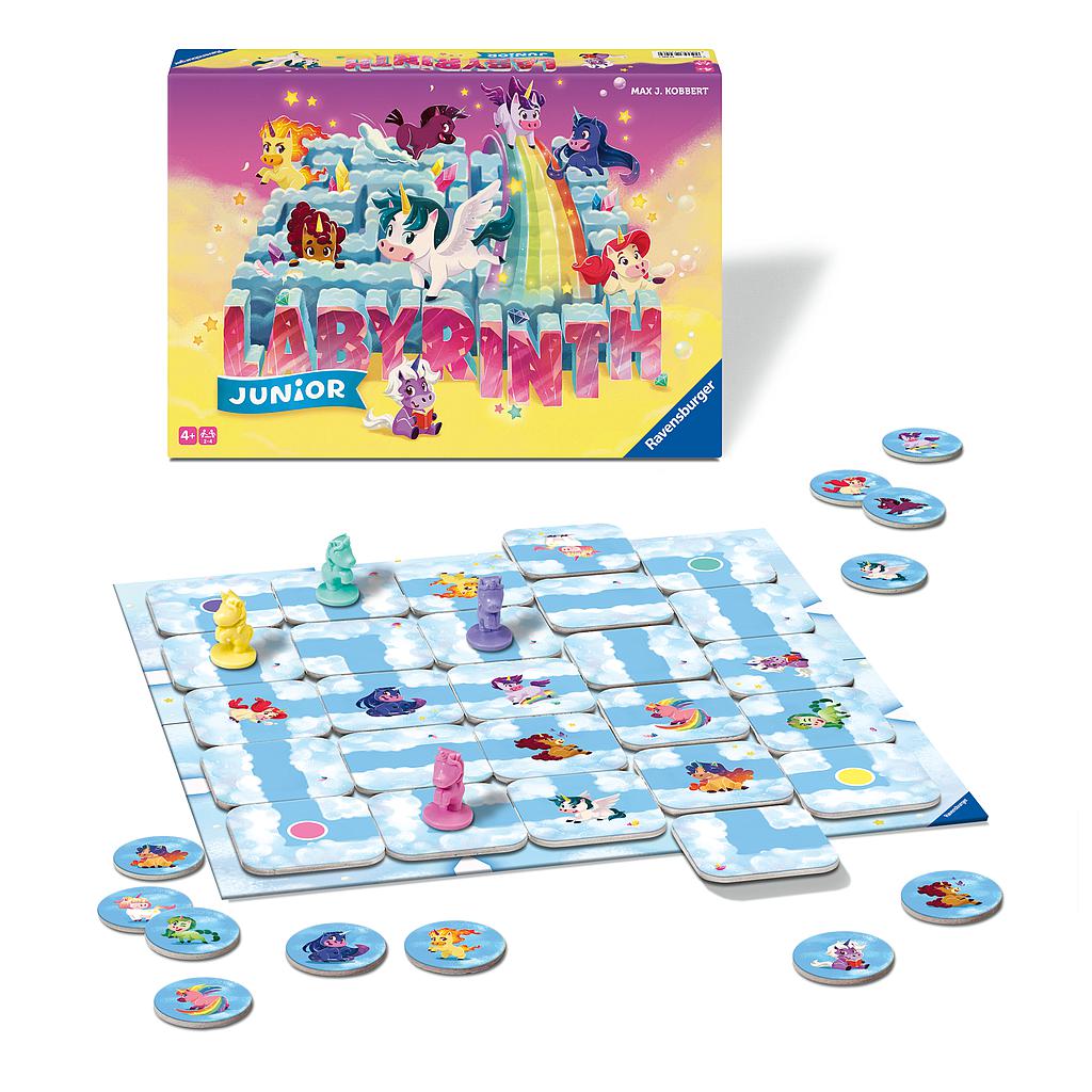 ravensburger_lauamäng_juunior_labürint_ükssarvikutega_23046U_1
