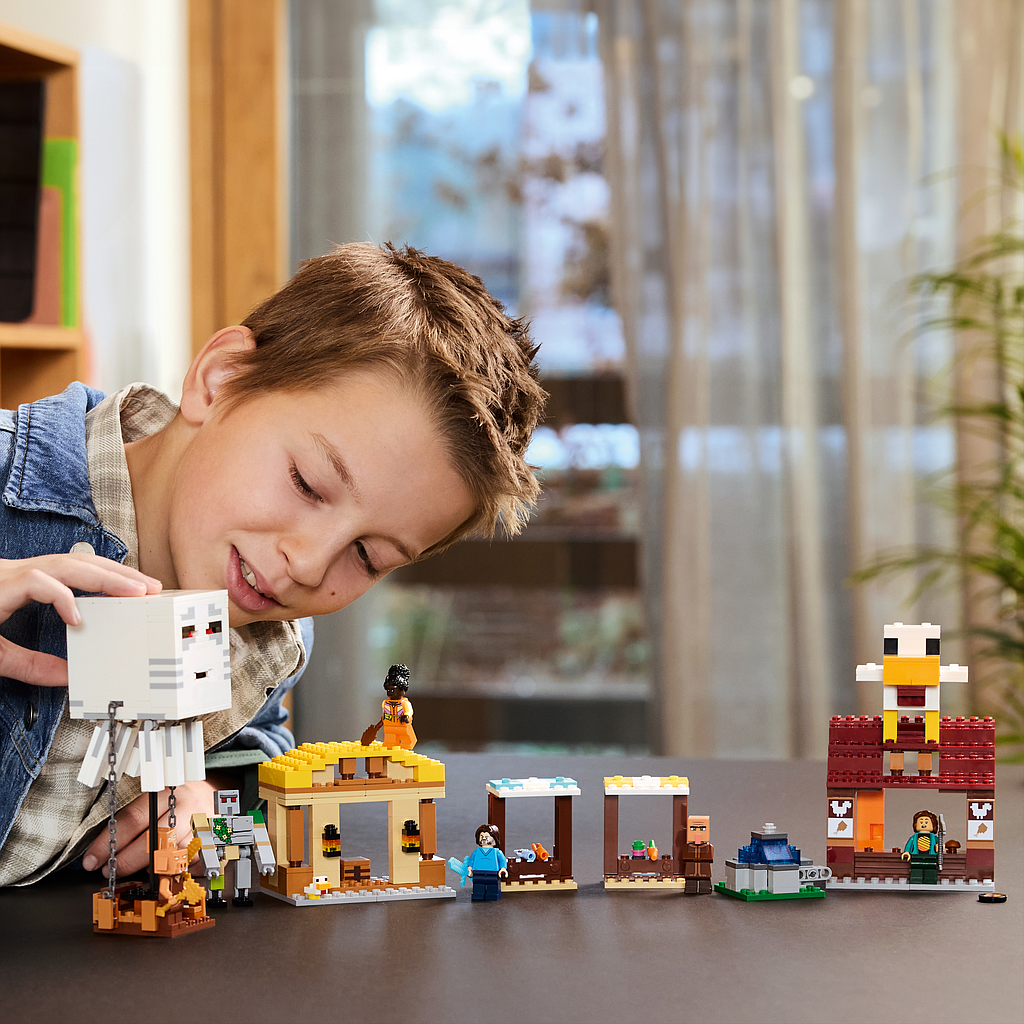 LEGO Minecraft Kammituse õhupalli külarünnak