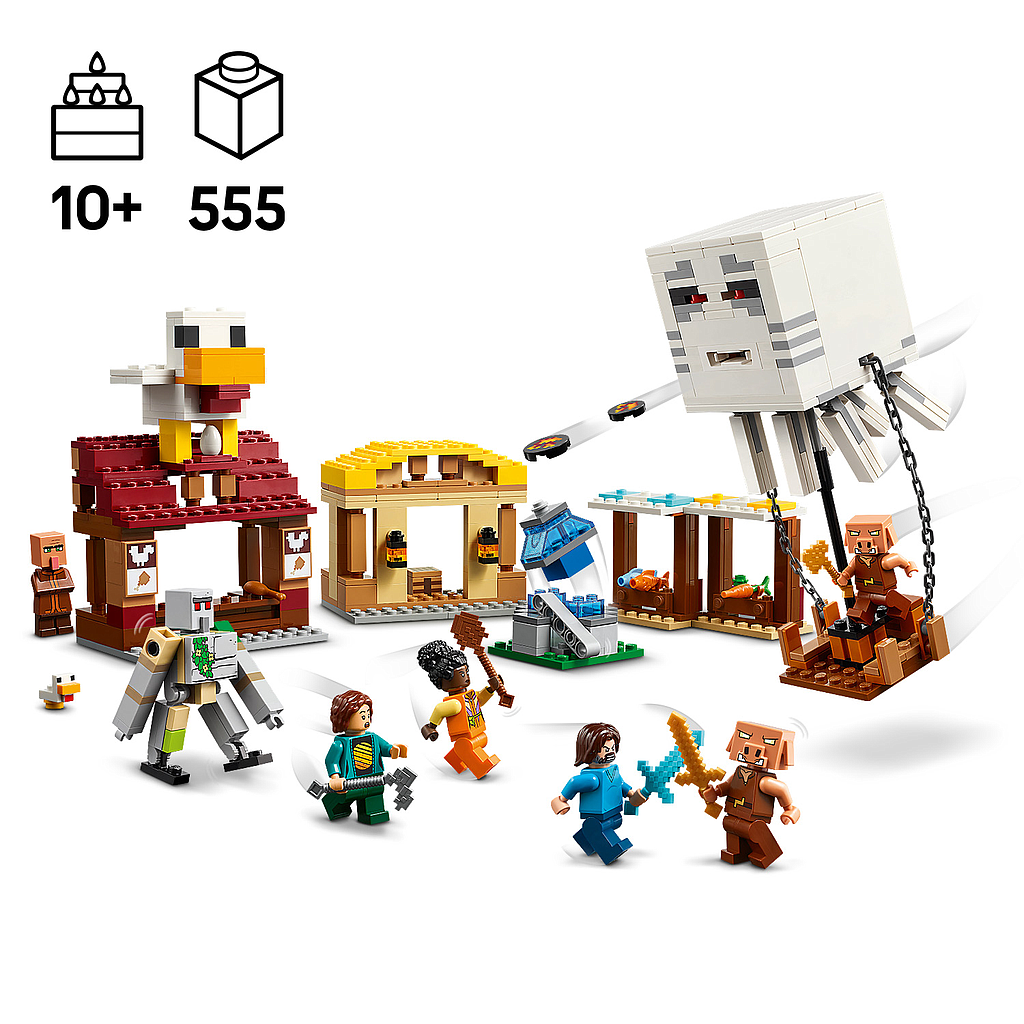 LEGO Minecraft Kammituse õhupalli külarünnak