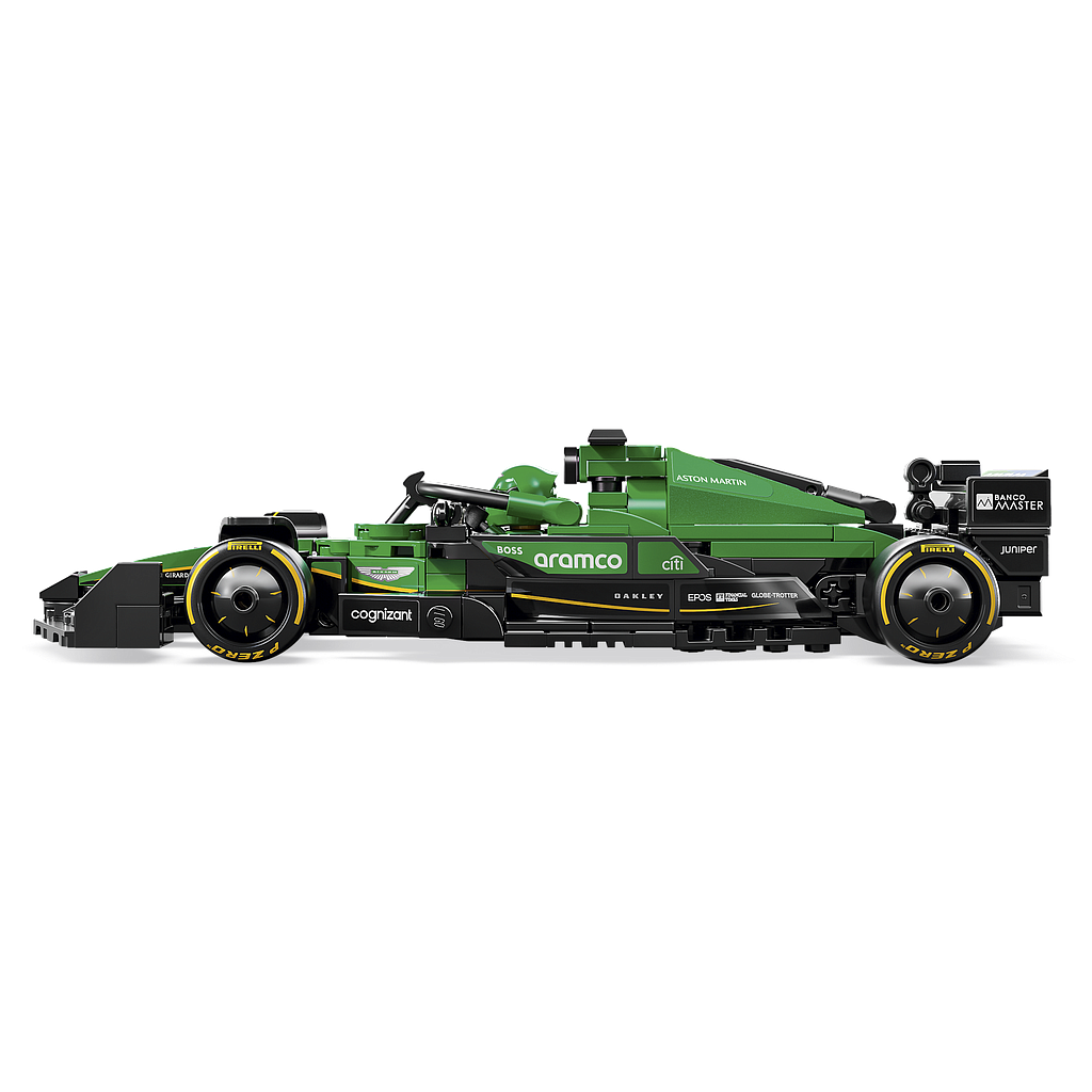 LEGO Speed Champions Aston Martin Aramco F1 AMR24 võidusõiduauto
