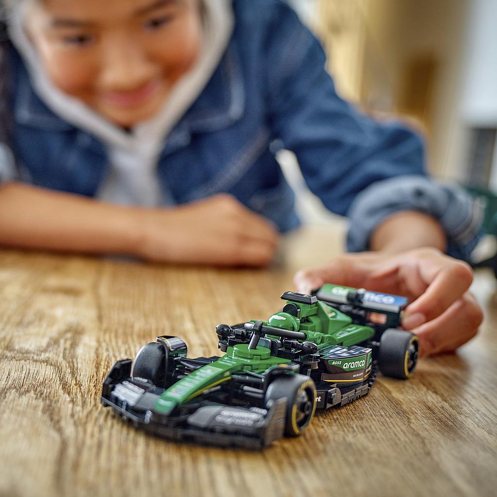 LEGO Speed Champions Aston Martin Aramco F1 AMR24 võidusõiduauto