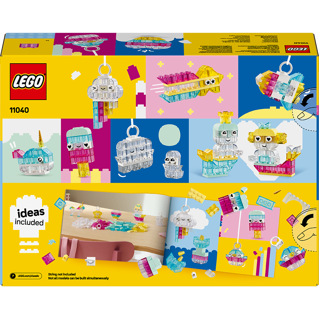 LEGO Classic maagiline läbipaistev kast