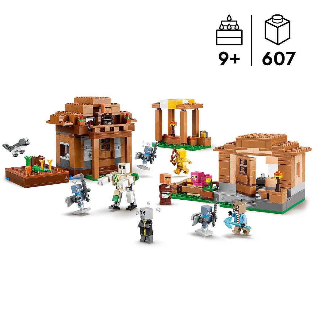 lego_minecraft_evokeri_küla_rünnak_21596L_7