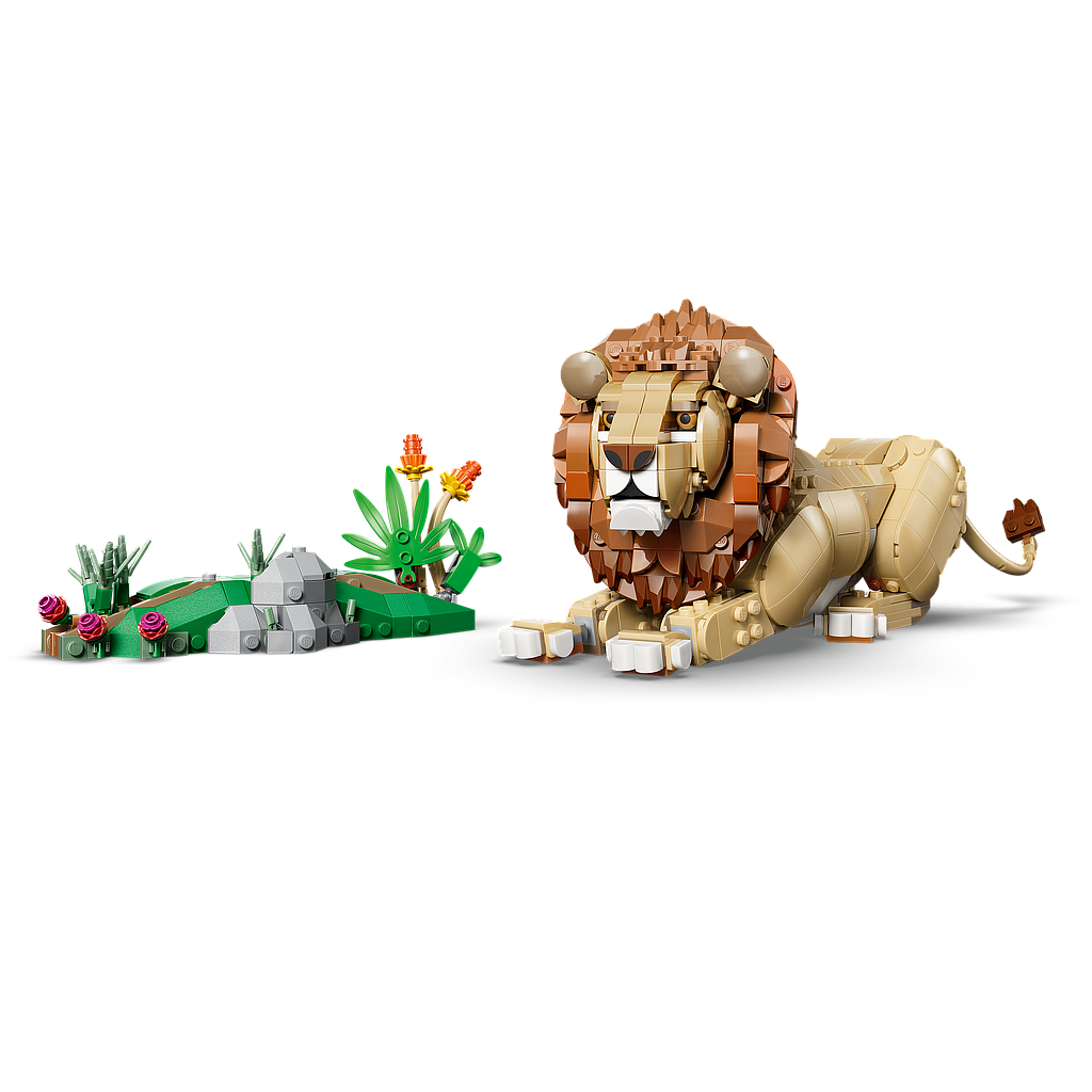lego_creator_metsloomad:_majesteetlik_lõvi_31386L_3