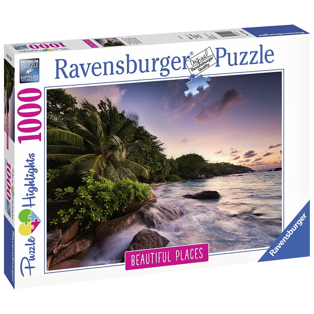 Ravensburger pusle 1000 tk Praslini saar