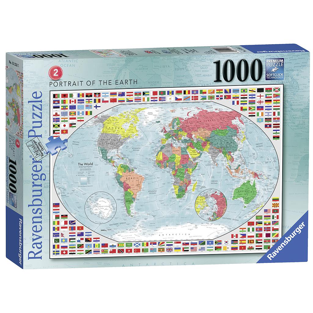 Ravensburger pusle 1000 tk Maailma portree