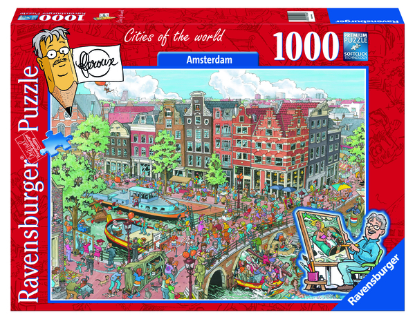 Ravensburger pusle 1000 tk Amsterdam