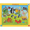 Dino Frame Puzzle 40 pc, The Little Mole