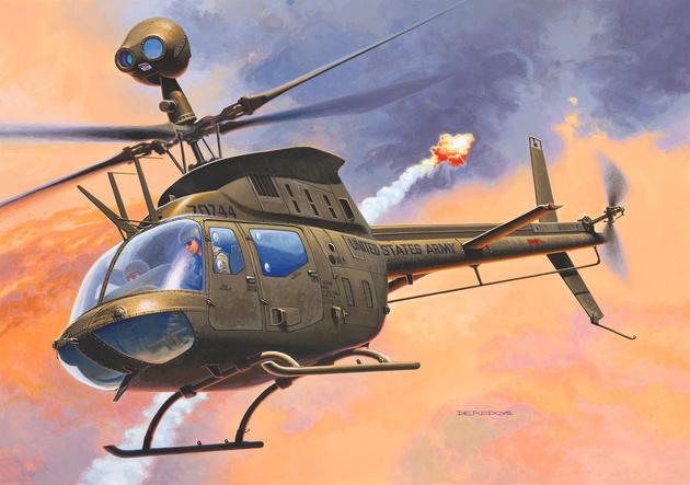 Revell Bell OH-58D Kiowa 1:72