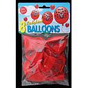 Bini Ladybird Balloons, 8 Pieces
