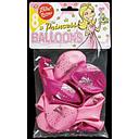 Bini Princess Balloons, 8 Pieces
