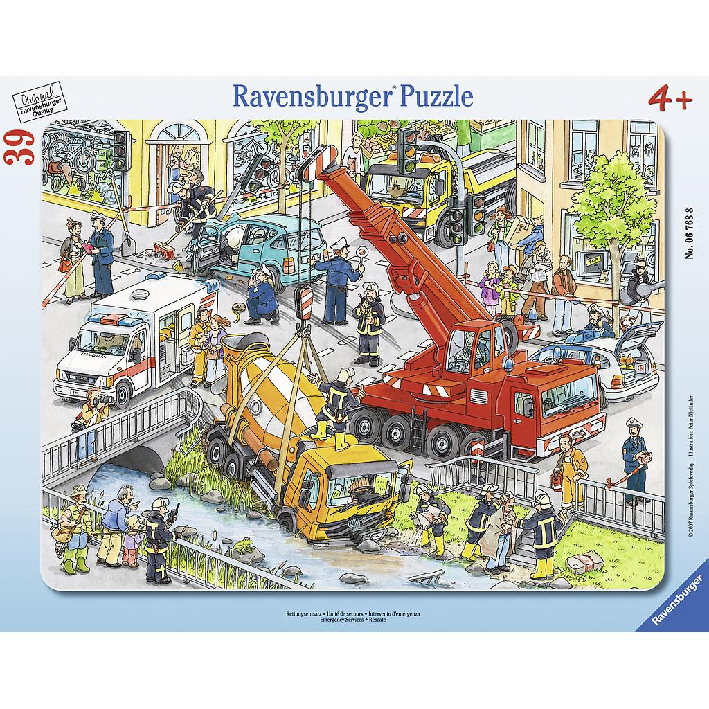 Ravensburger suur plaatpusle 39 tk Päästeoperats..