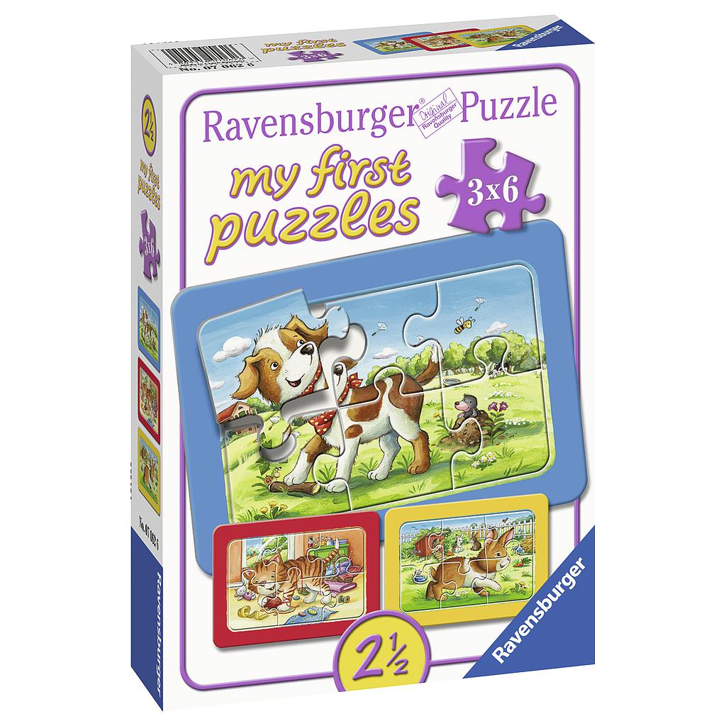 Ravensburger minu esimene pusle 3x6 tk