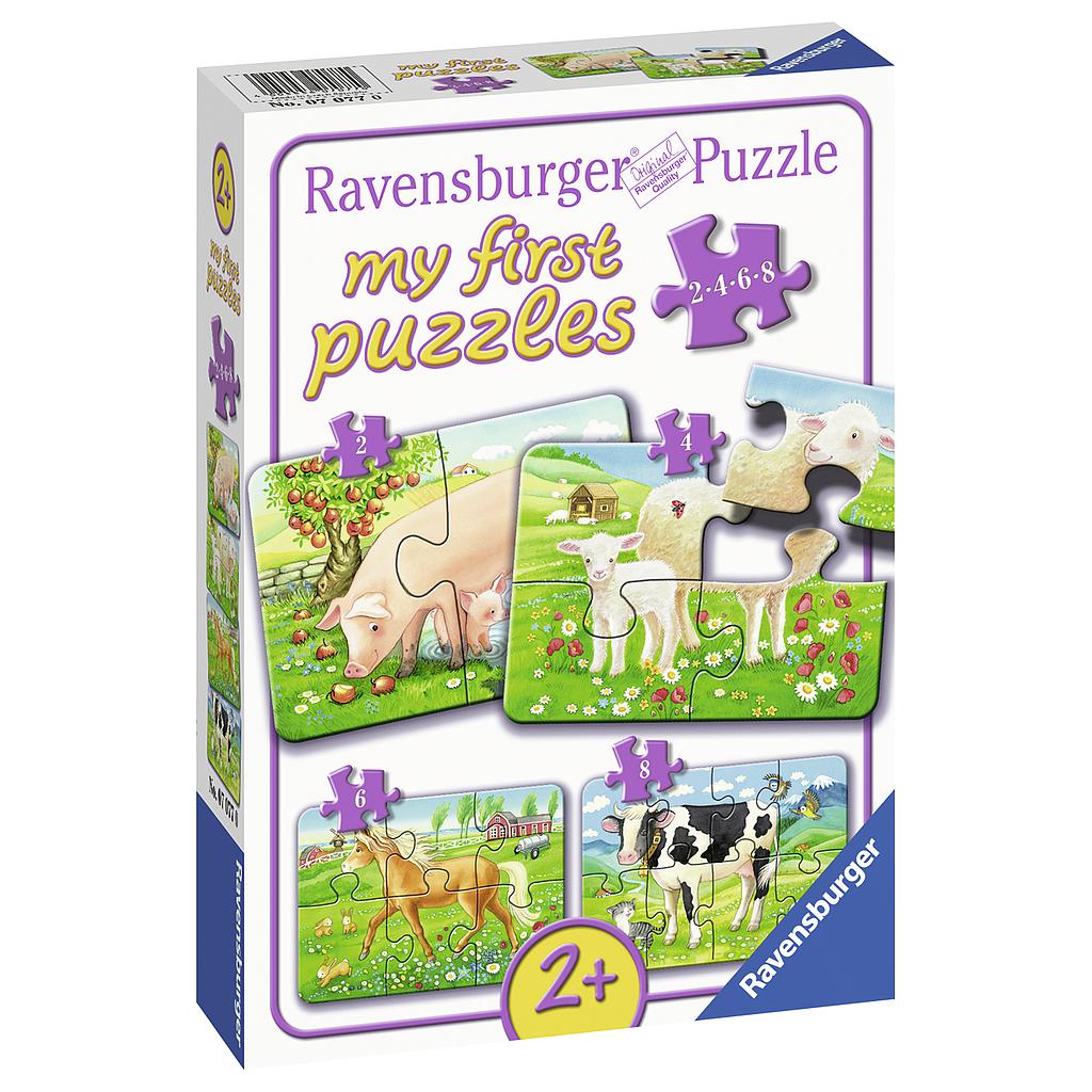 Ravensburger minu esimene pusle 2-4-6-8 tk