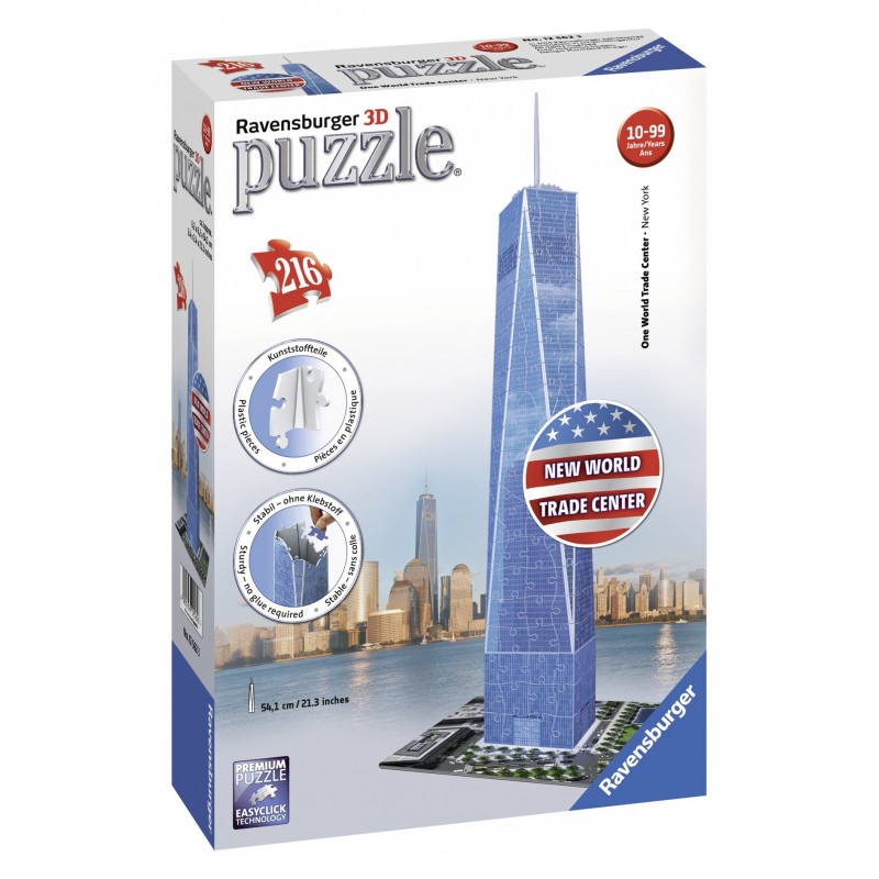 Ravensburger 3D pusle WTC 216 tk