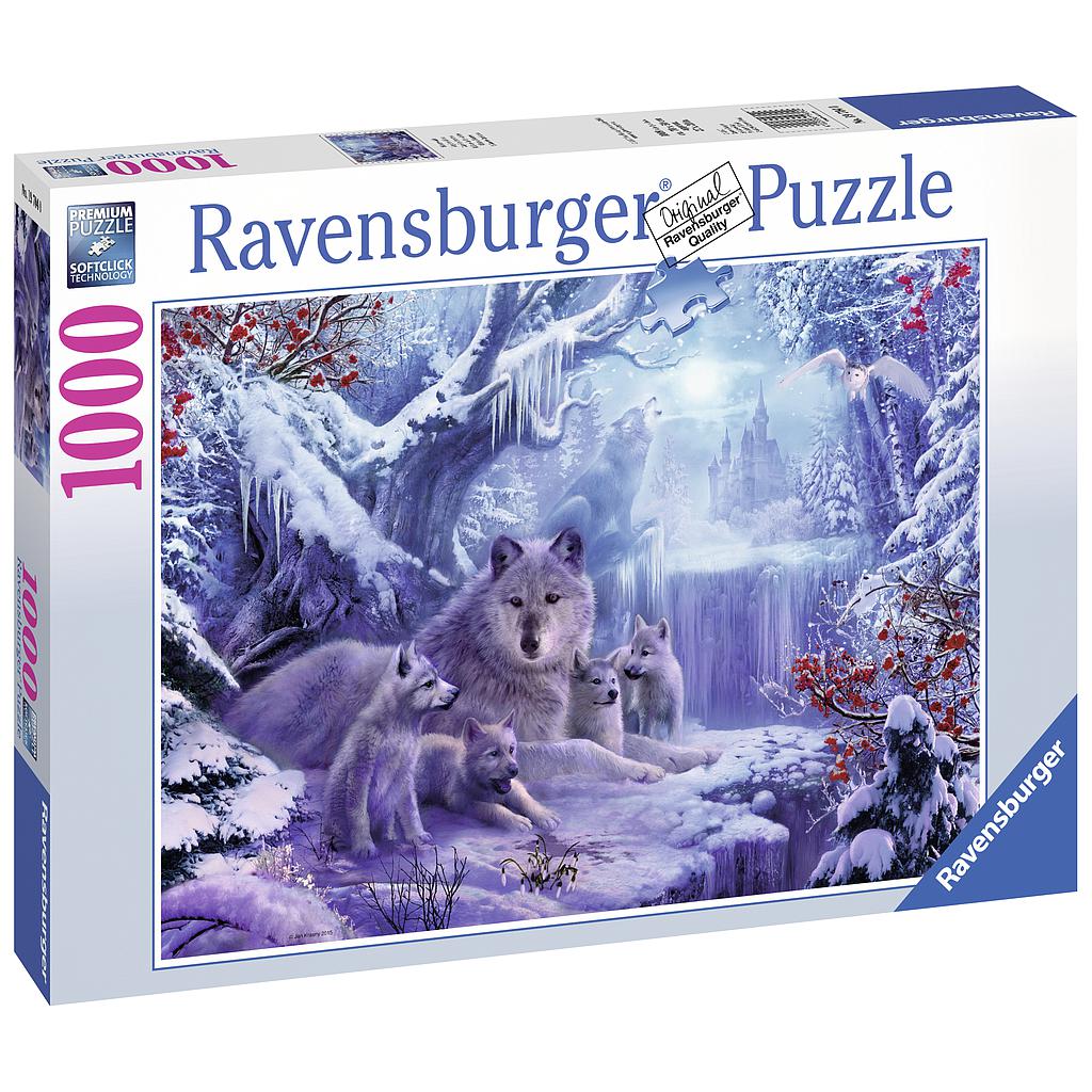 Ravensburger pusle 1000 tk Hundid talvel