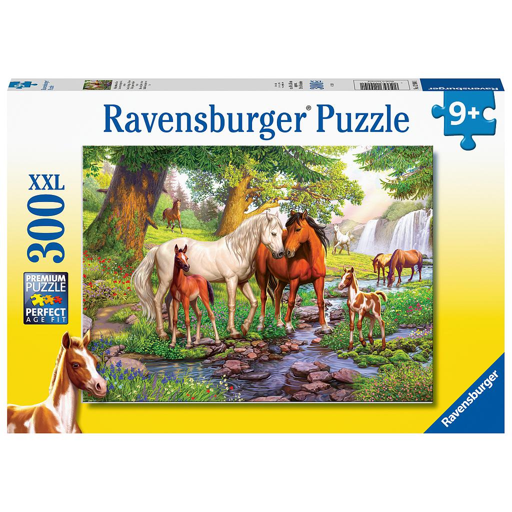 Ravensburger pusle 300 tk Hobused