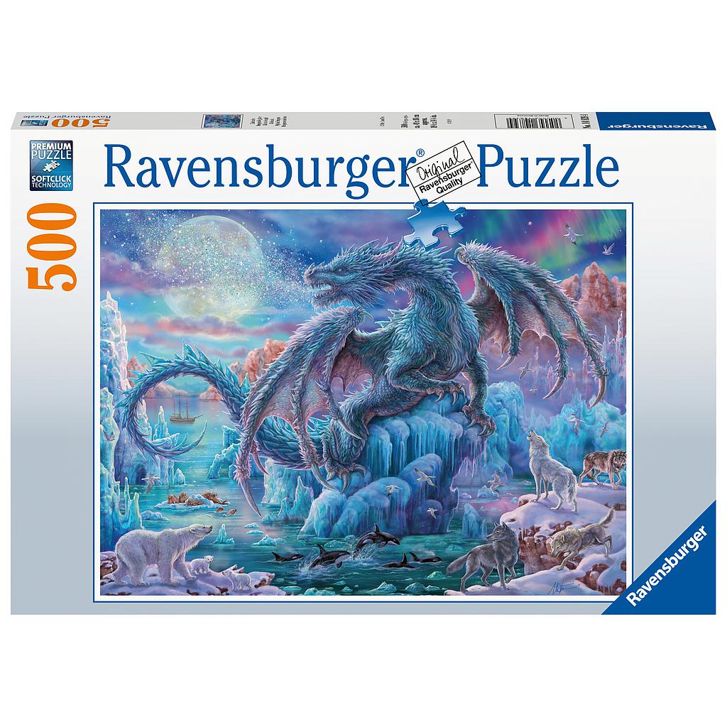 Ravensburger pusle 500 tk. Müstiline draakon