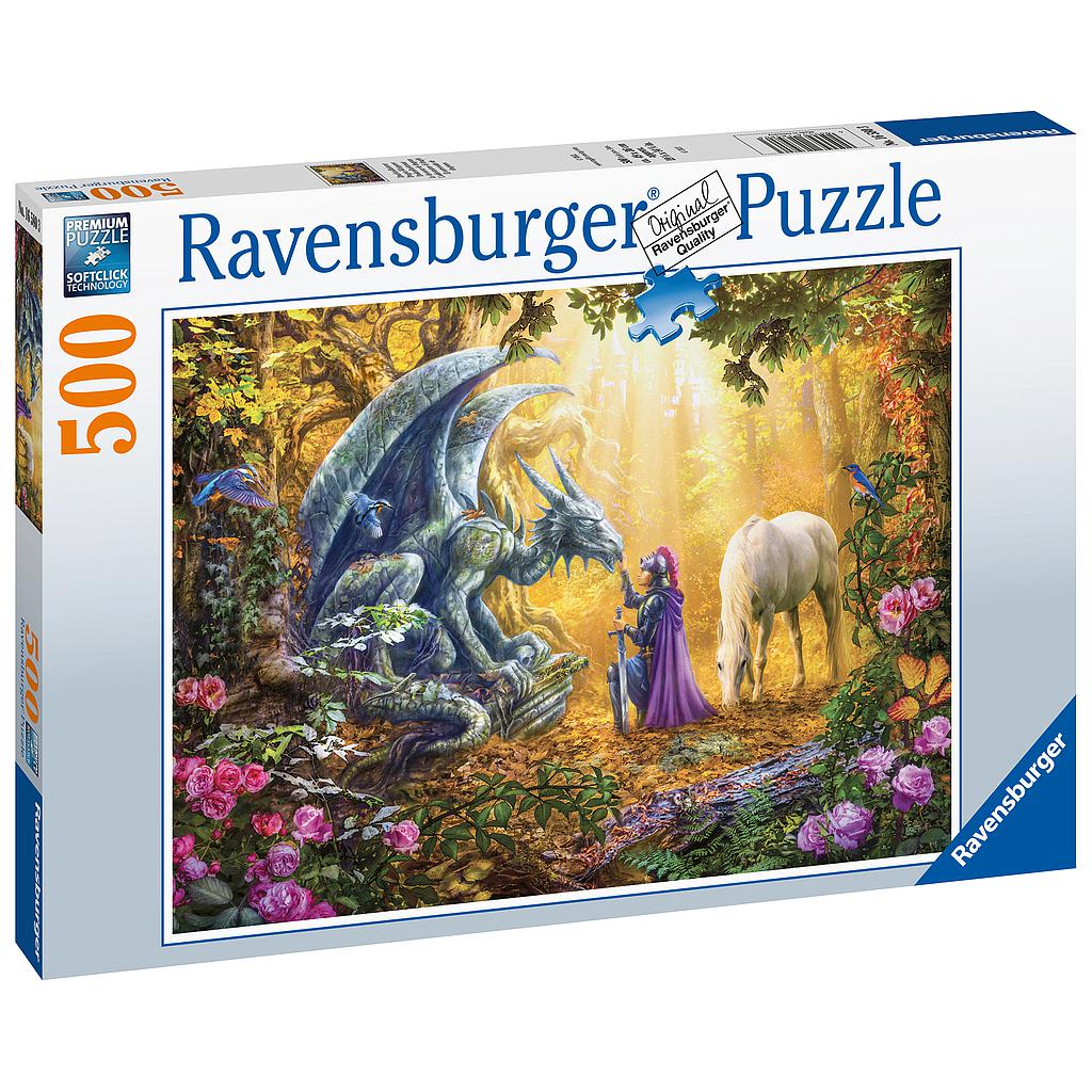 Ravensburger pusle 500 tk Draakoni sosin