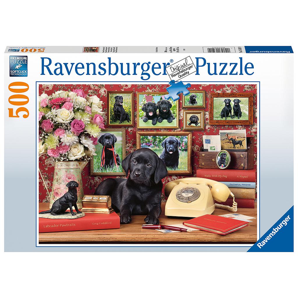 Ravensburger pusle 500 tk Minu ustav sõber