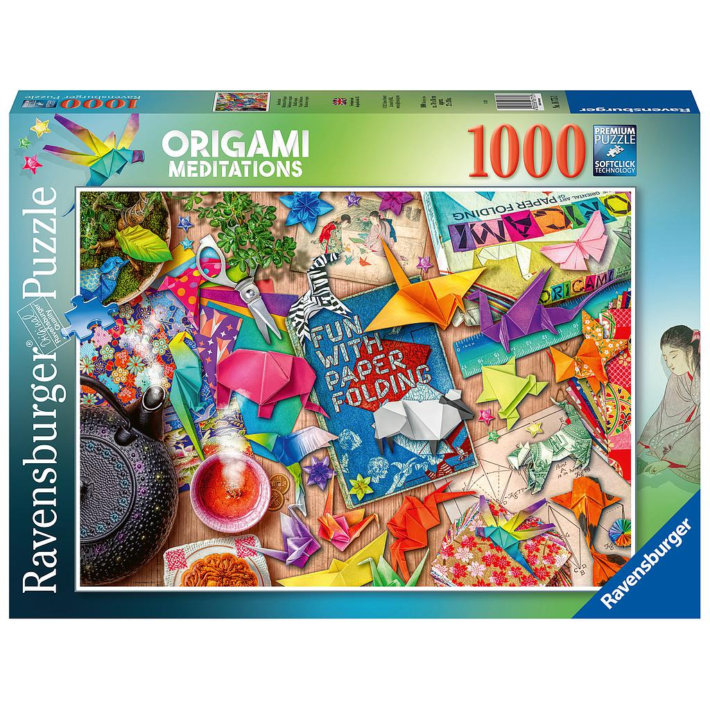 Ravensburger pusle 1000 tk Origaami meditatsioon