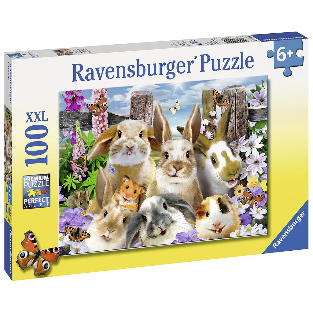 Ravensburger pusle 100 tk Jäneste selfi