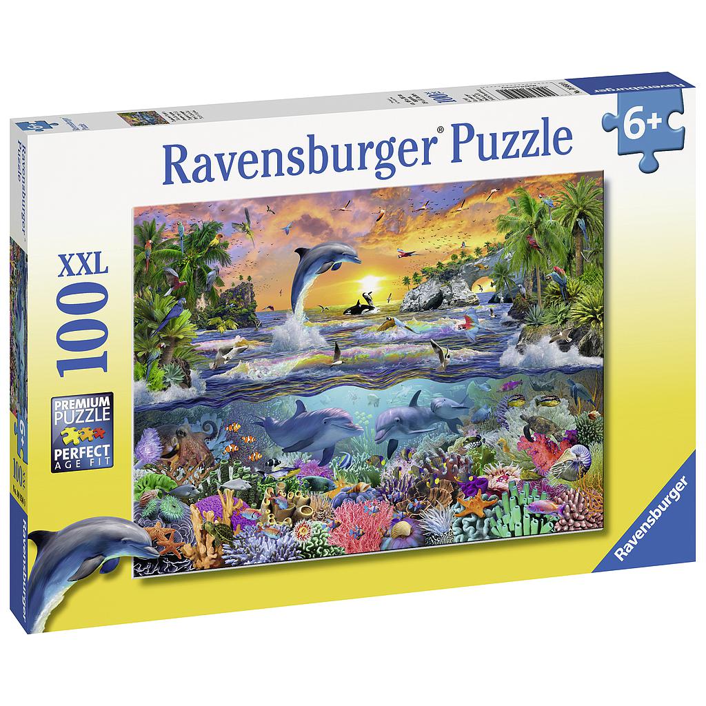 Ravensburger pusle 100 tk Troopika paradiis