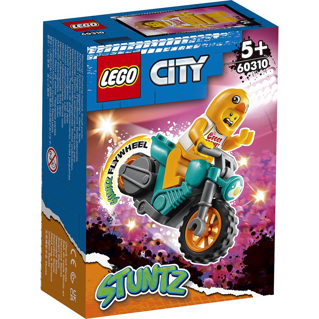LEGO City Kanakostüümis sõitjaga trikimootorratas
